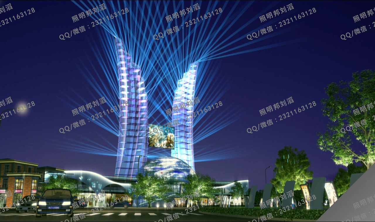 ps亮化,ps亮化教程,ps亮化效果图