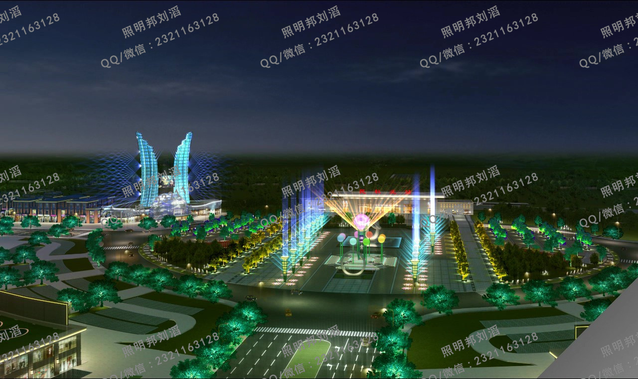 ps亮化,ps亮化教程,ps亮化效果图